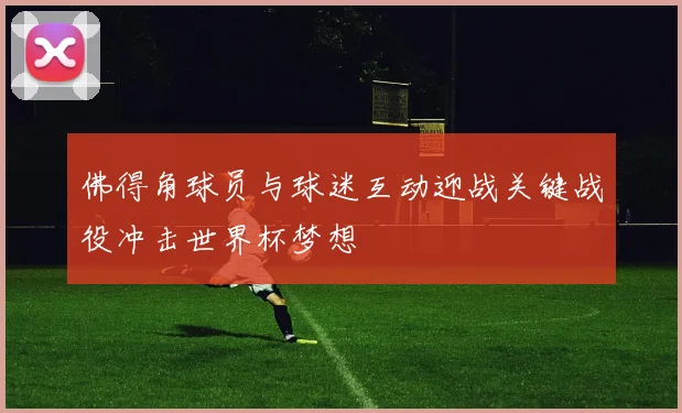佛得角球员与球迷互动迎战关键战役冲击世界杯梦想